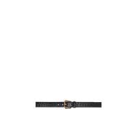 Versace奢侈品男士徽标腰带时尚百搭皮带 10083731A08711-Black 经典礼物