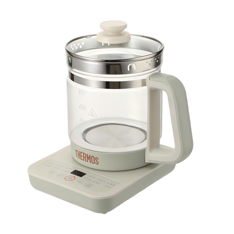 膳魔师(THERMOS)养生 壶 1.6升 EHA-1617E白色