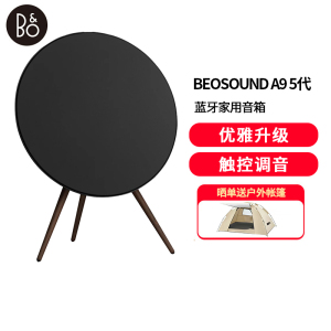 B&O Beosound A9 5.G 5代 铂傲一体式无线WiFi蓝牙家用音箱音响 触控调音音箱 碳黑色音响