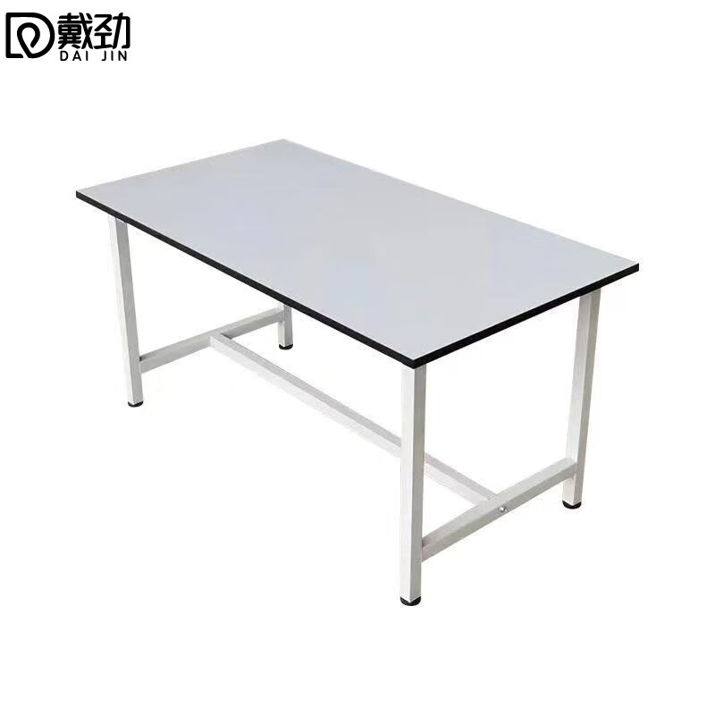 戴劲白板防静工作台车间流水线操作台快递打包检验台装配桌100*80*75