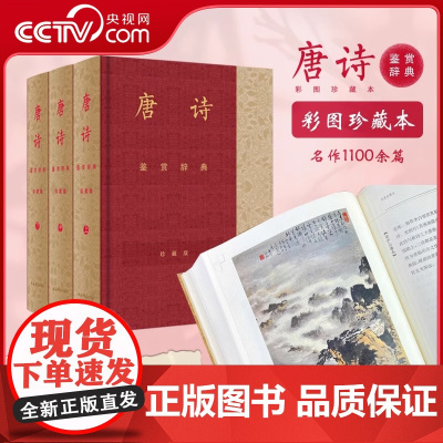 [央视网]唐诗鉴赏辞典 彩图珍藏本 梦回唐朝 探寻唐诗独领风骚的文学密码 DD