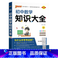 数学 初中通用 [正版]全国通用初中语文知识大全2024人教版知识清单基础知识手册七年级八九年级古诗文现代文阅读写作初一
