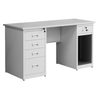 凌迪星钢制学习桌1.4*0.7*0.75m张