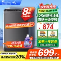 小天鹅 10KG波轮洗衣机全自动 直驱变频 10公斤大容量 创新深层超净洗 一键智洗 除菌除螨TB100V26DT