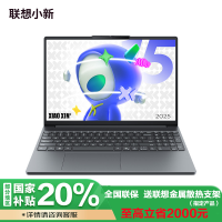 联想(Lenovo)小新15 2025款15.1英寸轻薄笔记本电脑 酷睿5-210H 16G 512GSSD 集显 深灰色 官方标配