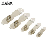 樊盛康 不锈钢门鼻门扣锁扣搭扣 5寸配螺丝 个