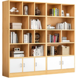 攸形五门书柜1600*240*1800mm台