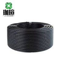 珈瑄 包塑波纹管穿线管 软管穿线管波纹管电线电缆绝缘阻燃蛇皮管整卷保护套 50mm 米
