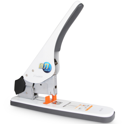 得力0485省力重型订书机 白色 单位/台