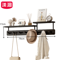 渼洇 家用挂衣钩 8钩升级 个