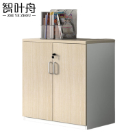 智叶舟矮柜双开门80*40*80cm台
