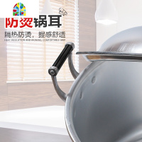 金喜铝锅老式家用加厚汤锅大容量加深烧水锅商用煮水锅纯铝制锑锅 FENGHOU 42CM加高加厚铝汤锅22升