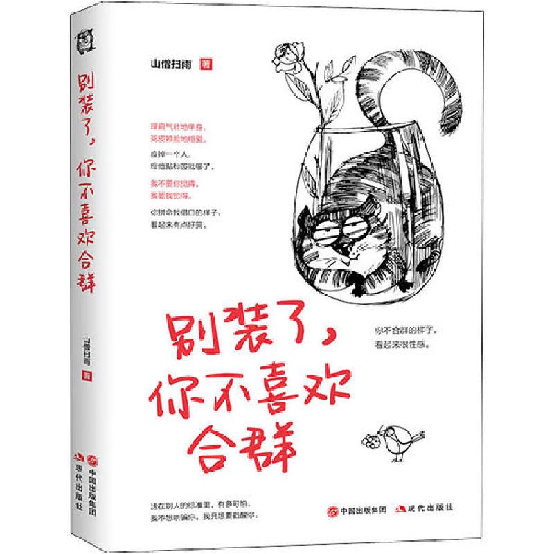 正版新书]别装了.你不喜欢合群山僧扫雨9787514382976