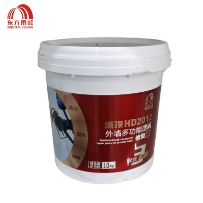 东方雨虹 惠顶外墙防水固色耐候三合一透明修复膏胶 2012 桶
