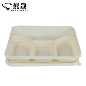 熊晟 降解一次性餐盒 1200ml 200个/箱