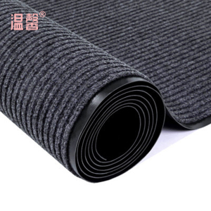 温馨 条纹地毯 灰色2*15m 卷