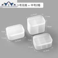 化妆品收纳盒女桌面学生宿舍塑料家用简约有盖口红盒护肤品置物架 三维工匠