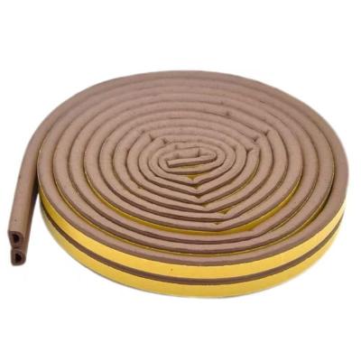 中锦科技 自粘密封胶条门窗隔音箱盒密封条 宽9mm高6mm[D型] 米