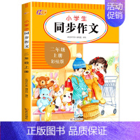 小学同步作文彩绘版 二年级上 [正版]武汉惠城同步作文小学生获奖分类创新满分素材大全三年级一二四五六年级人教版语文小学写