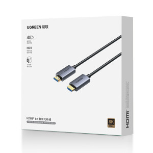 绿联HDMI2.1光纤线8K 60Hz 高清视频线20米55506