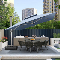 紫叶户外伞庭院遮阳伞露天罗马伞太阳伞室外Sunbrella露台花园伞