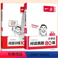 语文阅读[真题80篇+训练100篇]共2本 小学二年级 [正版]语文阅读训练80篇英语阅读理解100篇小学生一二三四五六