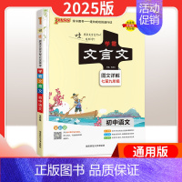 文言文[统编版] 初中通用 [正版]2025版学霸笔记初中语文数学英语物理化学政治历史地理生物文言文作文模板人教版初一二