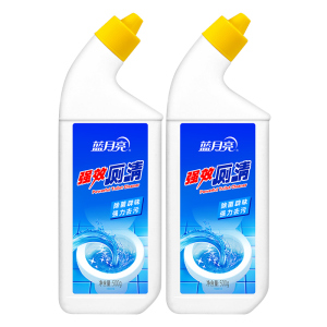 蓝月亮 洁厕剂 强效厕清500g*2瓶 马桶除臭去异味去渍去黄洁厕剂 强效配方,专业去重垢,除菌辟味