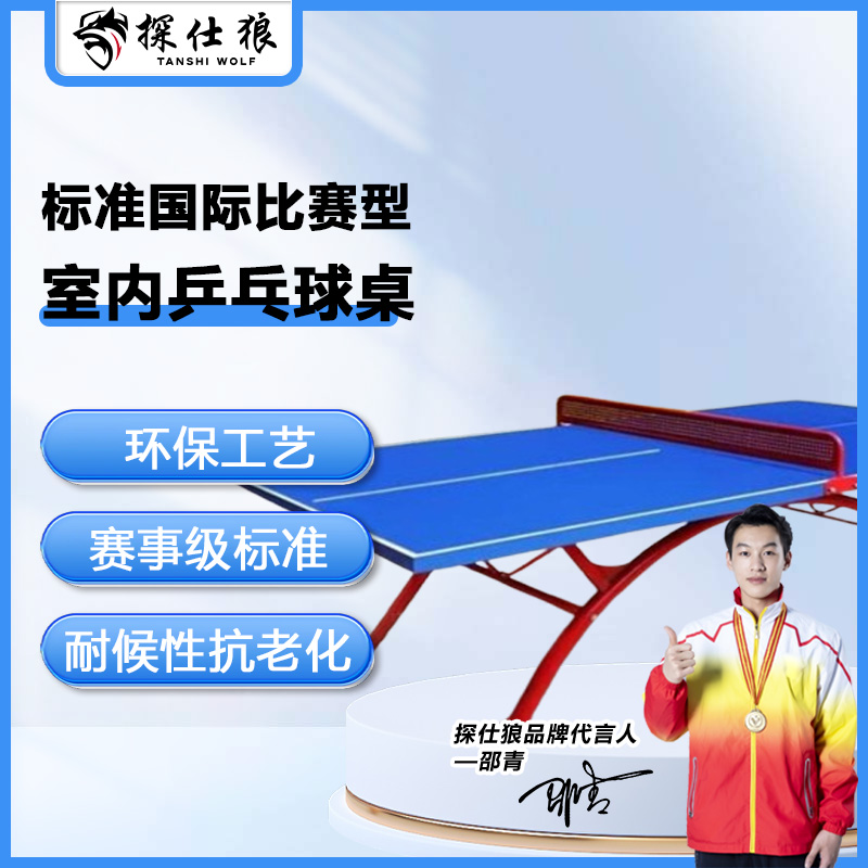 探仕狼 室外乒乓球桌子标准面板户外防水防晒乒乓球台TSL-XFB
