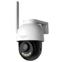 创维4G双光智能摄像头 终身免流量费 高清360度全景球机 手机远程监控 室外防水防尘