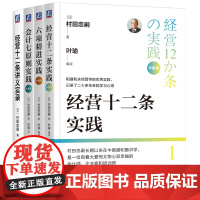 套装 经营十二条实践+六项精进实践+会计七原则实践+经营十二条讲义实录 套装全4册 村田忠嗣 稻盛和夫经营学的实践
