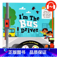 [正版]牛津精品认知绘本 我是公交车司机 英文原版绘本 I'm The Bus Driver 交通工具职业认知图画