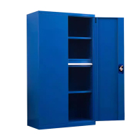 阿拉贡重型工具柜加厚物件工具储物柜工厂铁皮柜汽修厂零件收纳柜蓝色四层一抽