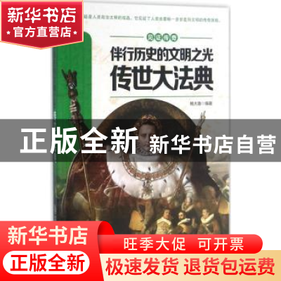 正版 伴行历史的文明之光:传世大法典 杨大路编著 江西教育出版社