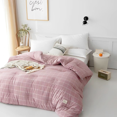 三水依梦棉花四季被单人160*210cm 条