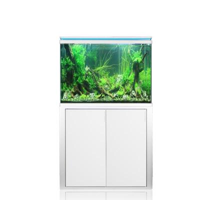 鱼缸中型底过滤金鱼缸家用上滤玻璃生态大鱼缸客厅水族箱预售