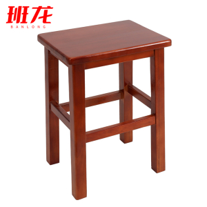 班龙方凳33*50cm海棠色张