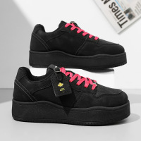 情侣款板鞋2026新款春季厚底增高鞋复古休闲工作运动潮鞋百搭男鞋