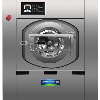 圣托(Shentop)全自动洗脱烘干一体机商用 大型工业水洗机脱水机 酒店宾馆床单洗衣机 STGQ-H25