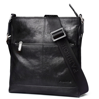 顺丰配送-男士单肩包斜挎包男单肩包大容量男式挎包单肩包男士休闲包包真皮单肩包男包单肩包男潮TNB170459-4H