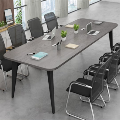顺华 办公桌 XYF-4x木质 2.8m会议桌长桌简约现代简易书桌大长工作台小型洽谈桌