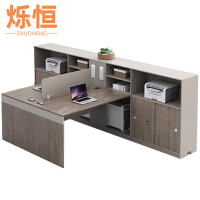 烁恒 简易办公桌 1.7m双人位 套