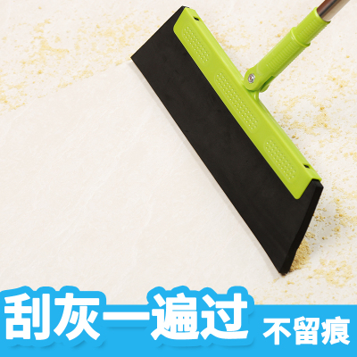 追海扫把刮水扫把家用海绵扫帚拖水扫把卫生间地板刮水器地刮玻璃刮地板擦绿色刮水魔法扫把-