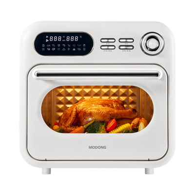 摩动空气炸烤箱16L可视化窗口多士炉大容量白色MD-KKZ18D