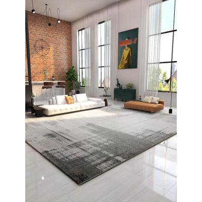 家柏饰(CORATED)现代简约客厅地毯卧室毯满铺黑白灰北欧风沙发茶几床边毯