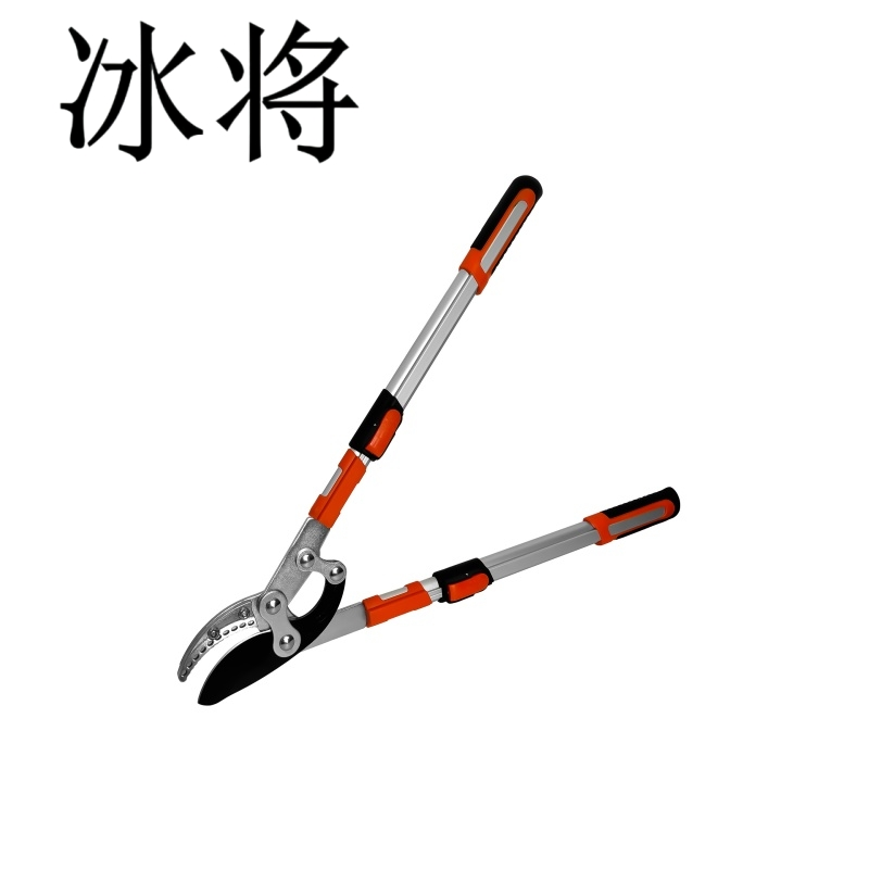 冰将 伸缩高枝剪强力修枝剪高空剪 鲨鱼口 把