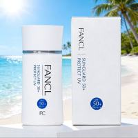 FANCL芳珂 物理防晒隔离乳防水无添加丰盈透亮肤甘油防晒乳60ml