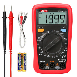 优利德(UNI-T) UT33C+袖珍数字万用表(UT33C升级版)1个