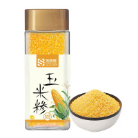 蒲臻善玉米糁杂粮颗粒饱满色泽金黄熬粥香浓罐装460g