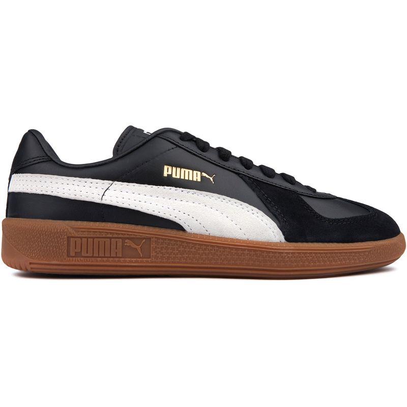 彪马(Puma)男款休闲板鞋黑色都市潮流运动复古系带帆布鞋